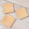 20 Pcs 6X6Cm Bamboo Sushi Tray Square Snack Plate For Dessert Fruit Cake Storage Mini Dish Holder Kitchen Barware Set