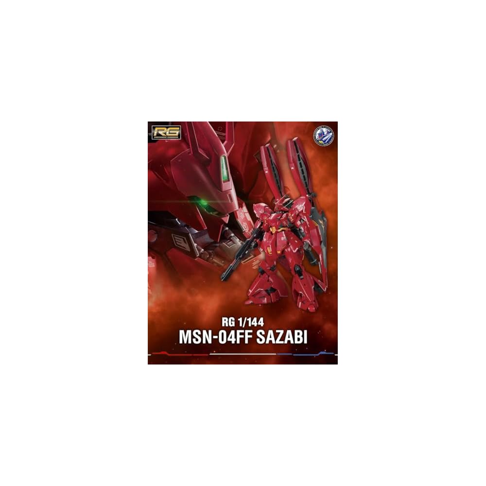 Bandai 1/144 RG MSN-04FF Sazabi Model Kit Plastic Assembly Toy