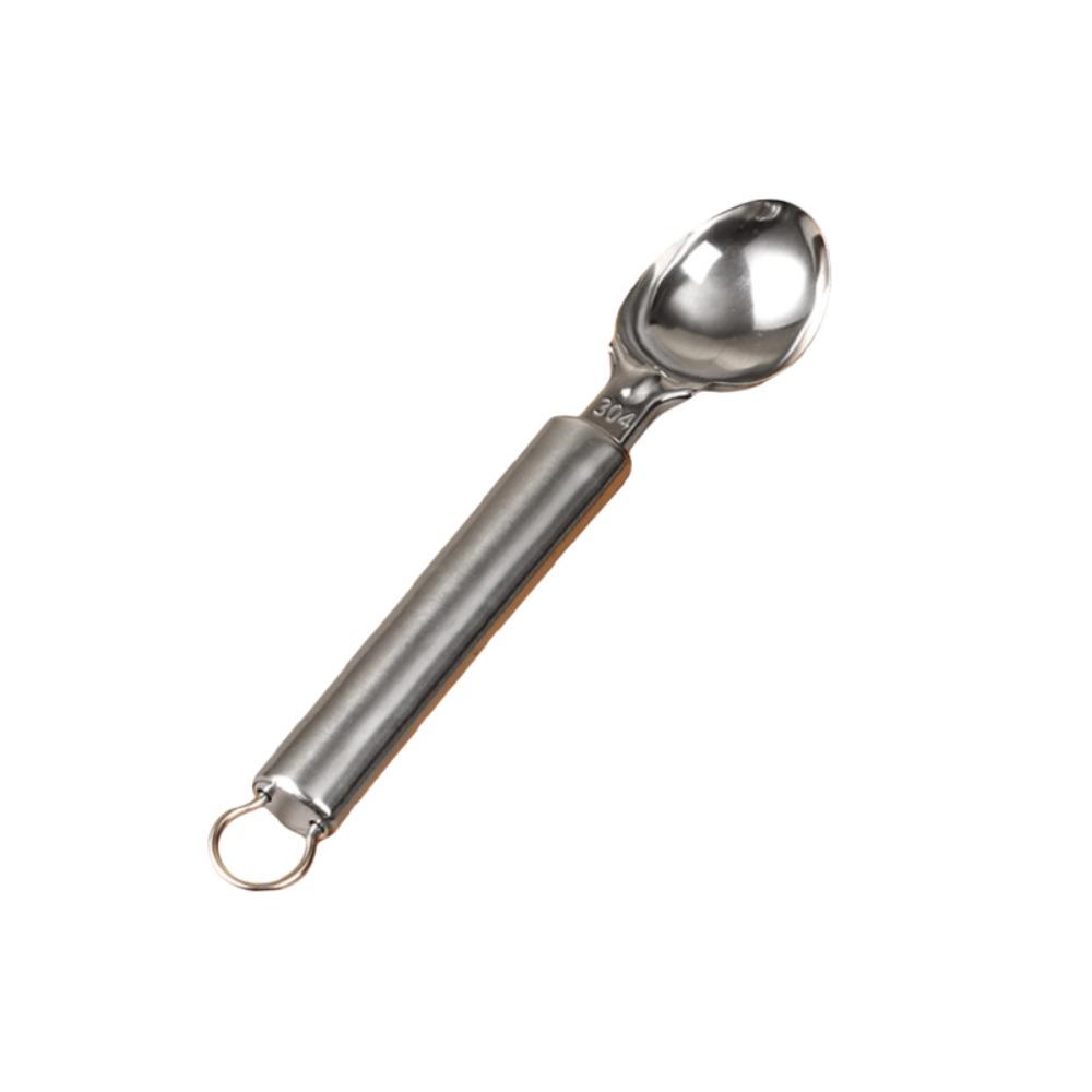 Stainless Steel Spring-loaded Ice Cream Scoop Trigger Release Fruit Scoop Fruit Ball Digger  Yogurt Style A