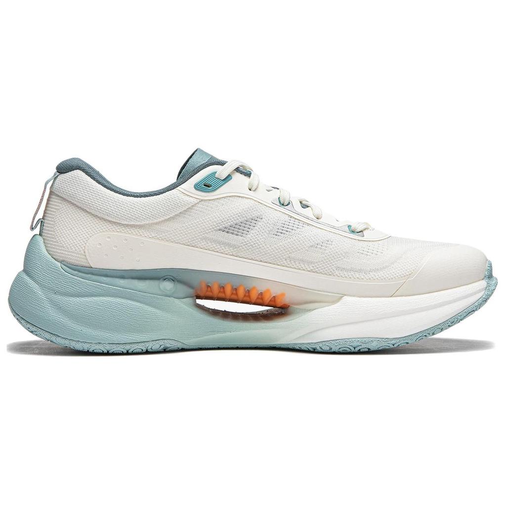 New LiNing Soft COOL Durable Breathable Low-Top Casual Shoes Men's White Blue AGLU047-3