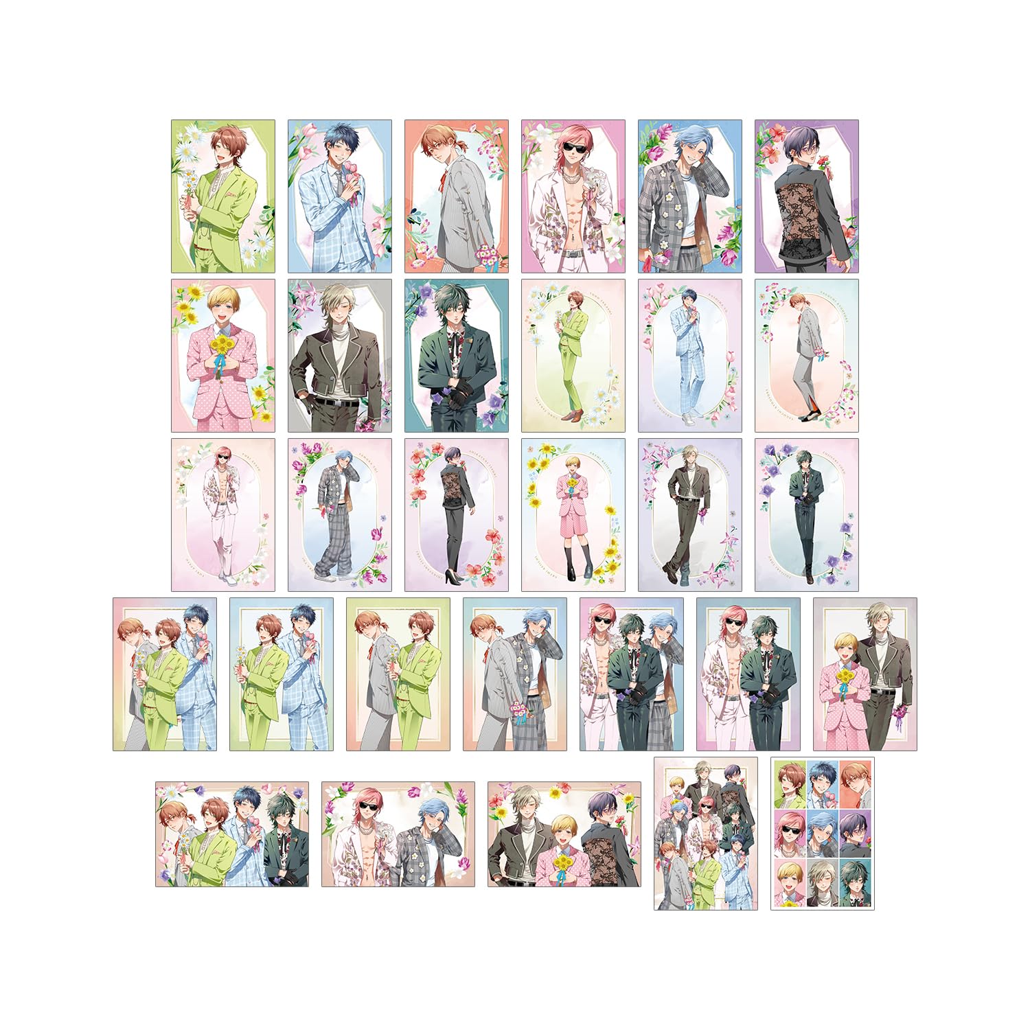 

Club Ogeretsu Tanaka Original Illustration Suit Trading Postcard Set of 2 of YarichinBitch Ver. (Box 15)