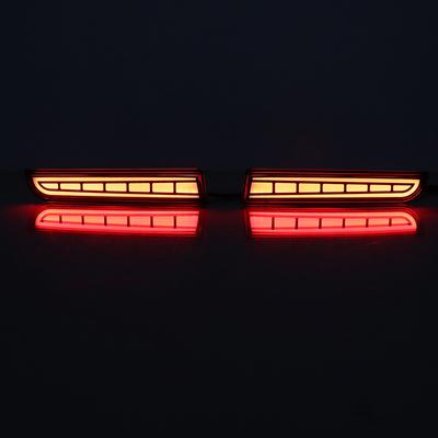 2 Stück Auto Heckstoßstange LED Bremslichter Passend für Mitsubishi Lancer/Evolution X CZ4A 2008-2017/Outlander Sport / RVR / ASX 2011-2012