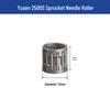 Yusen 2500S Chainsaw Parts: Cylinder, Brake, Pull Cord, Clutch, Air Filter, Carburetor.