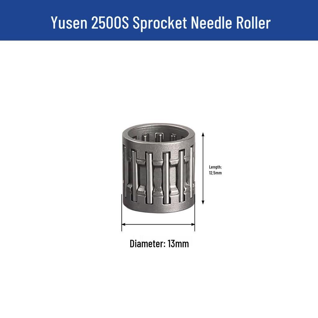 Yusen 2500S Chainsaw Parts: Cylinder, Brake, Pull Cord, Clutch, Air Filter, Carburetor.