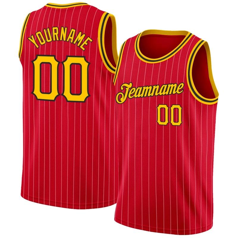 Canottiere Personalizzate con Nome e Numeri Uomo Strisce Colorate Maglie da Basket Estive Sportive Girocollo