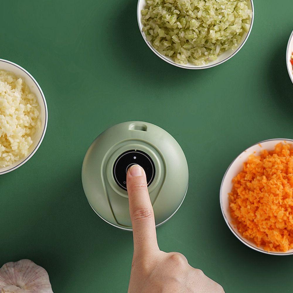 Vegetable Crusher Mini Food Chopper Wireless USB Meat Grinder Electric Garlic Chopper Kitchen