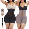 Women's High Waist Body Shaper Panties Stage 2/3 Shaper Adjustable Hooks Spandex Thigh Trainer Butt Lifter Large Stock Now