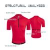 Herren Schnelltrocknendes Radtrikot Kurzarm T-Shirt Rennrad Fahren Outdoorsport Atmungsaktives Sportoberteil