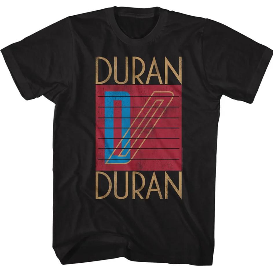 Duran Duran Logo Black Tshirt size S5XL Unisex T-Shirt XXL