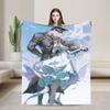 Love and Deepspace Sylus Game Blanket  Plush Vintage Warm Throw Blankets for Coverlet Autumn/Winter