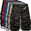 2025 Men's Plus Size Multi-Pocket Cargo Shorts - Summer Fashion, Mid-Length, Five-Point Design
