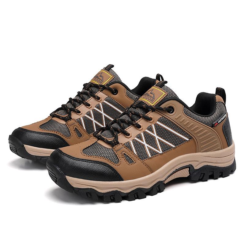 

Новые мужские походные ботинки большого размера, дышащие, нескользящие, износостойкие, дорожные ботинки, обувь для активного отдыха, походов, кемпинга, спортивная обувь 46