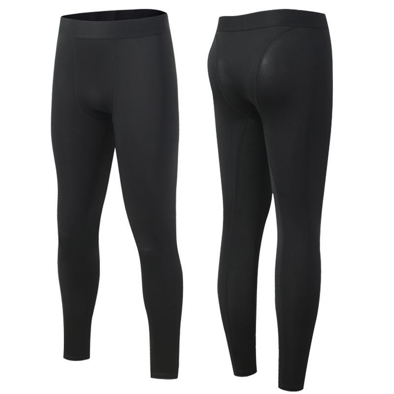 Men's Quick-Drying Compression Pants, High Elastic for Running, Basketball, Cycling, Outdoor Sports, and Training