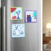 Colorful Memo Boards Multifunctional Magnet Name Tags Portable Erasable Whiteboard  Office