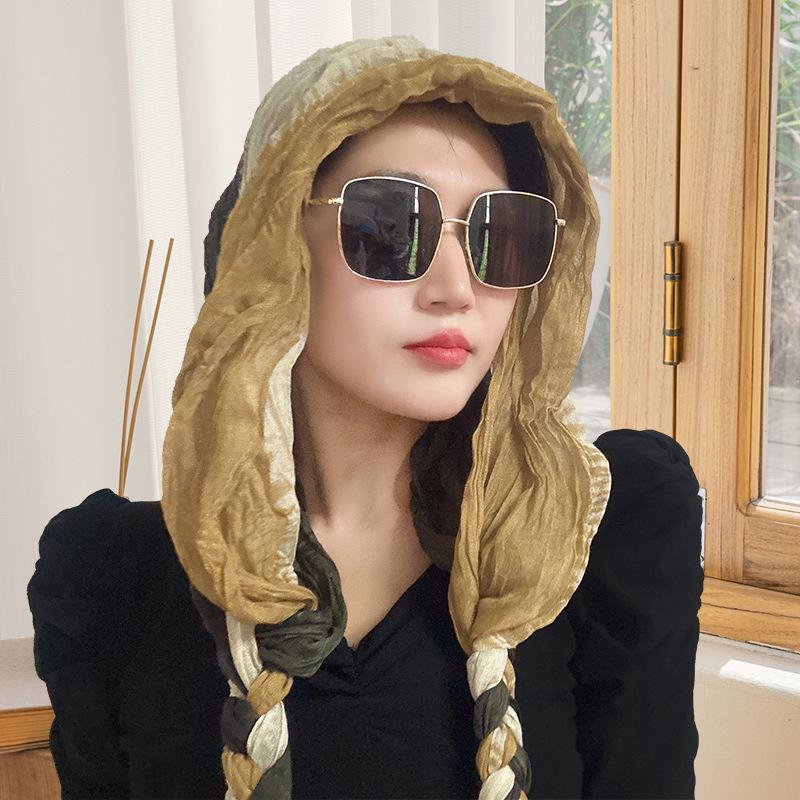 Vielseitiges gerüschtes Stirnband für Mädchen - Modischer Outdoor-Herbst/Winter-Halswärmer