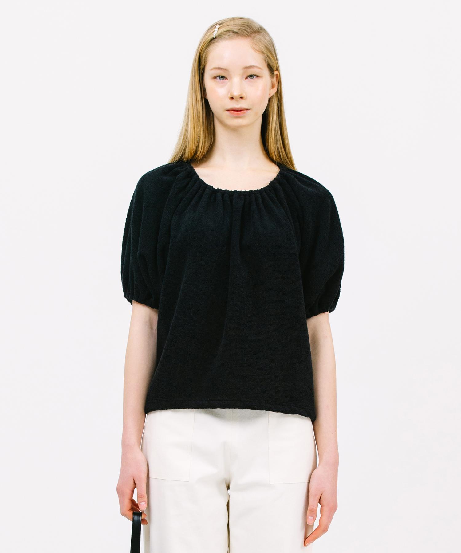 Jun By Jun K Boucle String Top_Black F