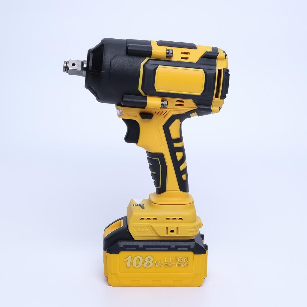850N Brushless Multifunction Electric Impact Wrench with Lithium Battery for Auto Repair & Scaffolding