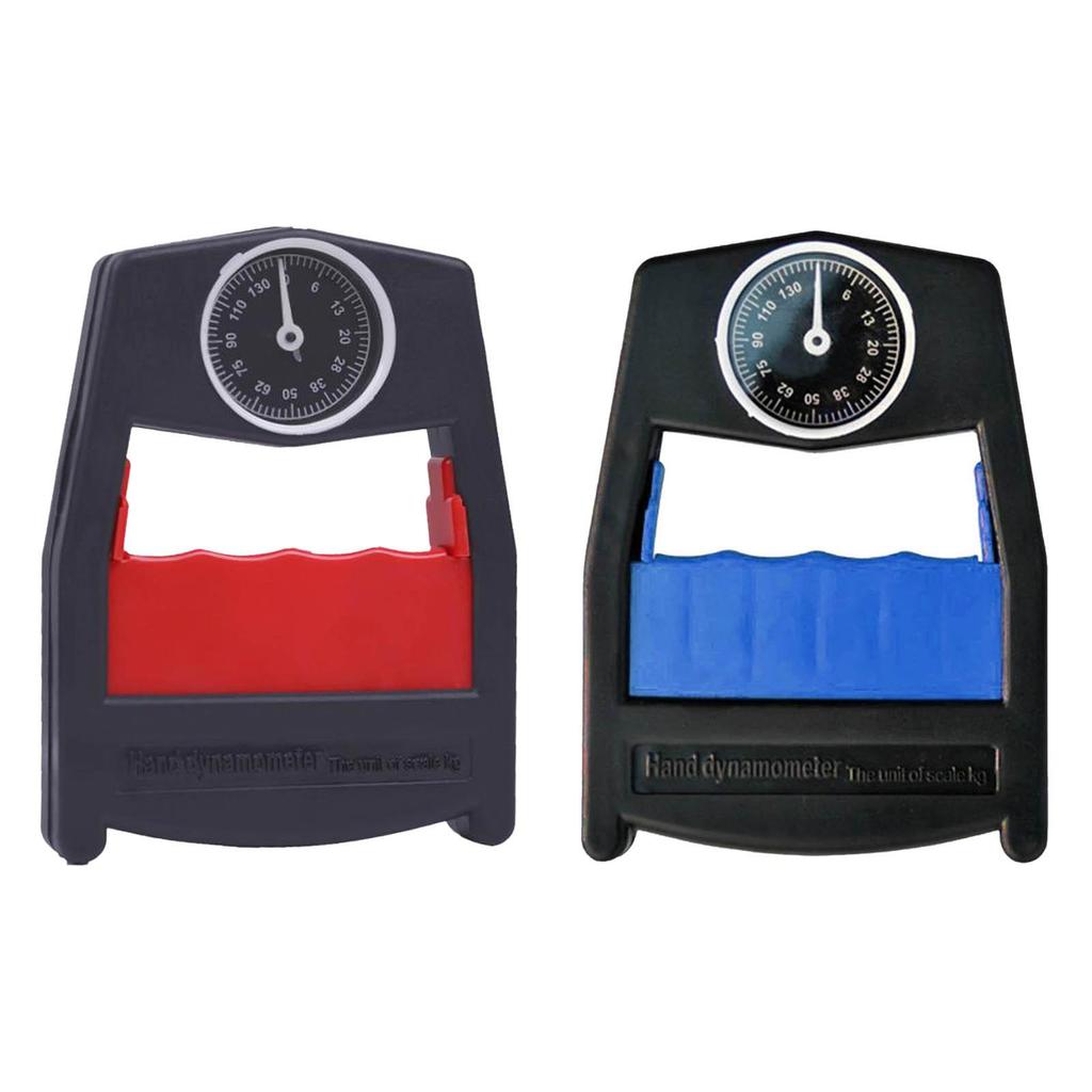 Ergonomic Hand Dynamometer, Load Bearing Enhanced Muscles Handheld Meter Grip Strength Measurement Up To 0-130kg