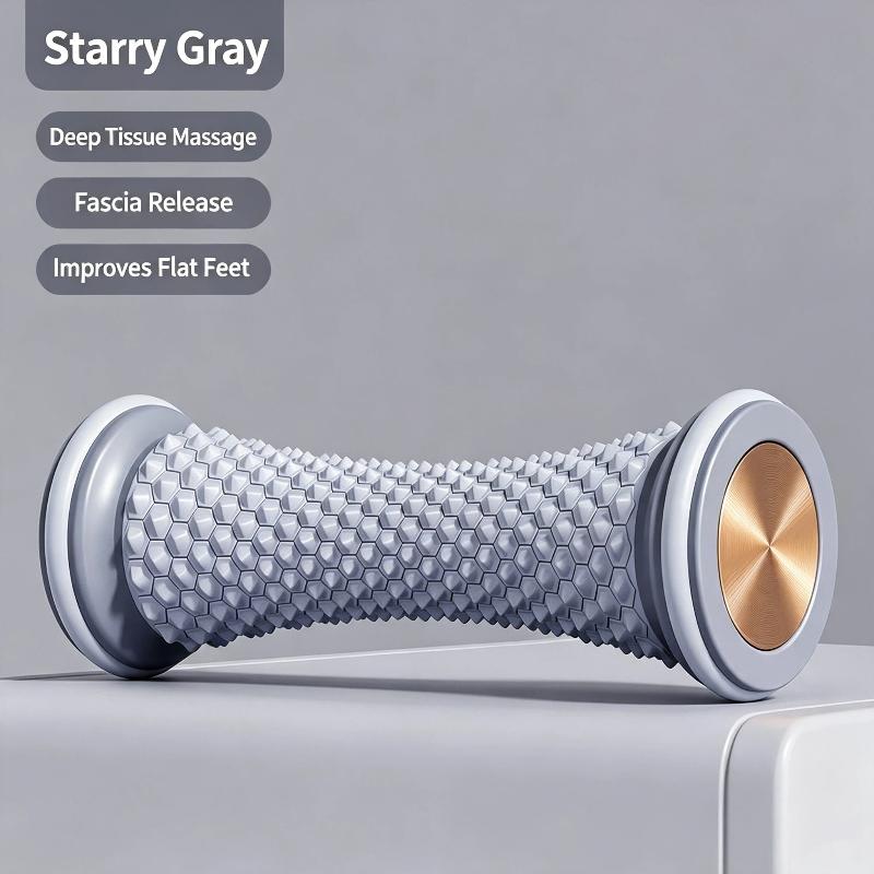 Pp Foot Massage Roller Textured Surface Deep Pain Relief For Home Use Workout Yoga Recovery