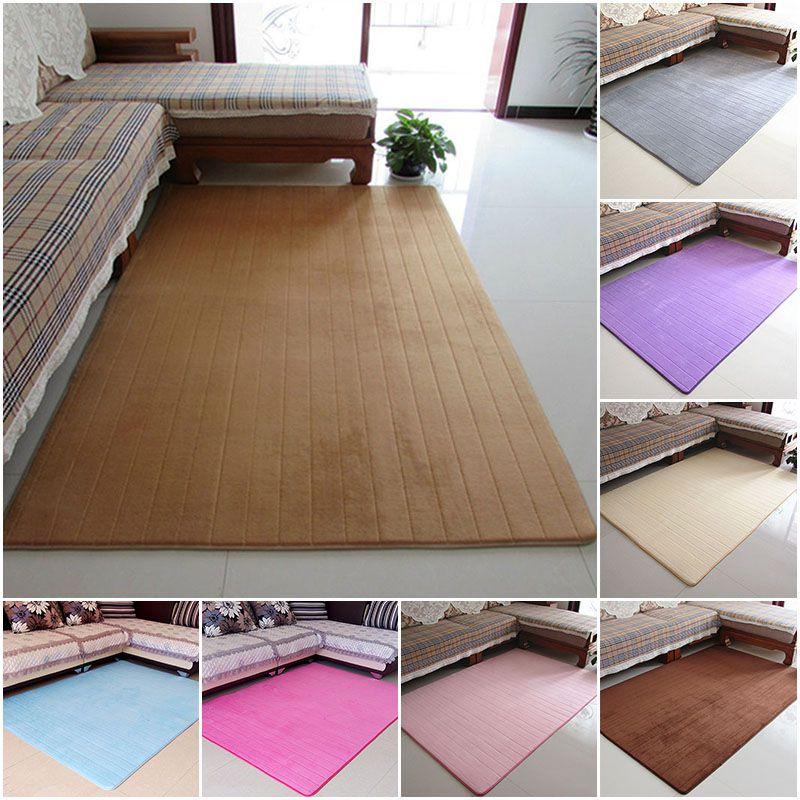 Super Absorbent Coral Velvet Bathroom Mat Offering Safety And Style For Home