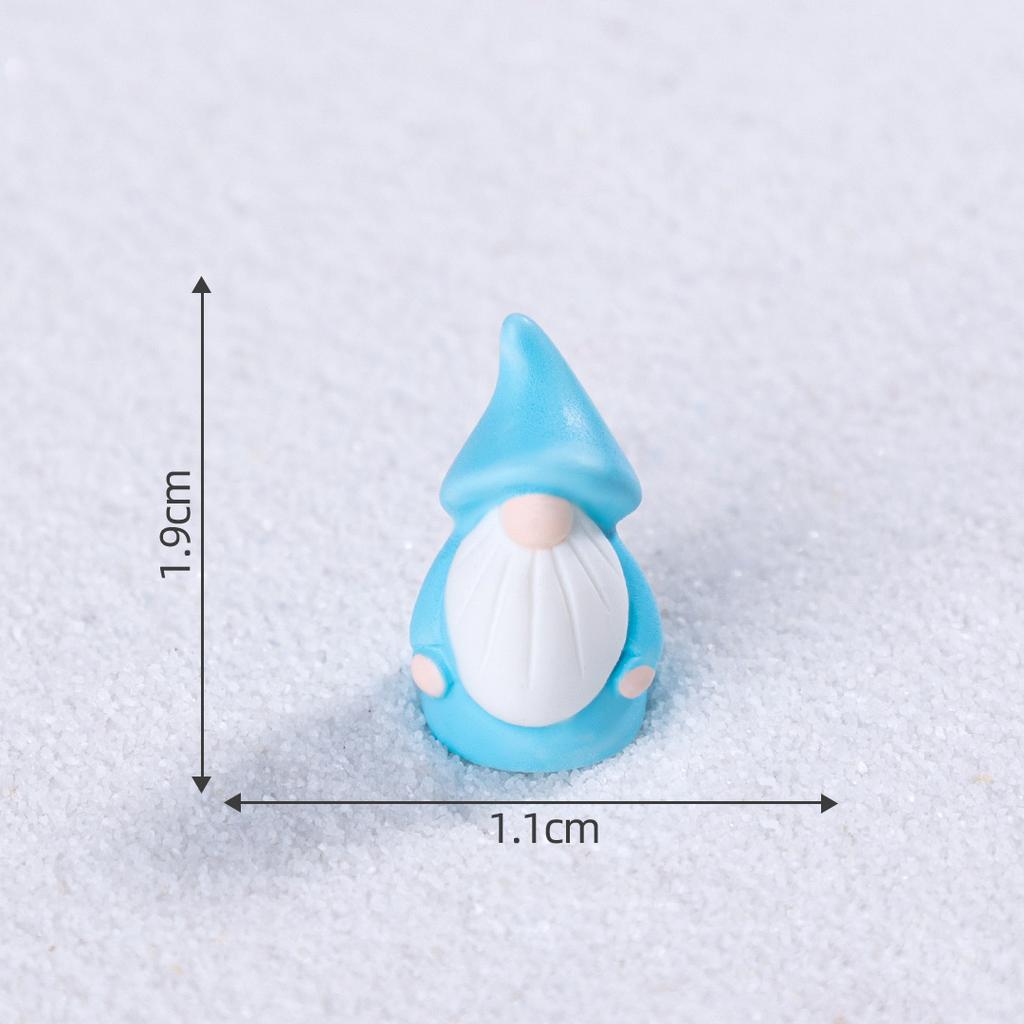 Christmas Ornaments Resin Creative Halloween Dwarves Mini Ornaments Vivid Micro Landscape Decoration For Bookshelf Festive