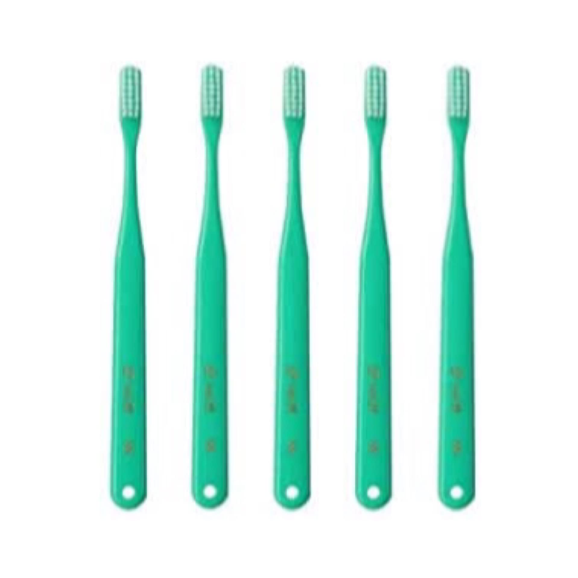 

for dental Oral care Toothbrush that removes plaque Tuft 24 S Green No cap [Toothbrush use] [25 pieces] (Soft) зелений