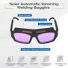Lunettes de soudage solaires à assombrissement automatique, Lunettes de soudage à arc à l'argon à assombrissement automatique avec sonde haute sensibilité, Protection oculaire anti-buée anti-éblouissement