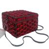 Green/Purple/Red Glass Clutch Diamond Women Box Handbgs Blue/Yellow Evening Clutches Crystal Bags Fushcia Party Bridal Clutch