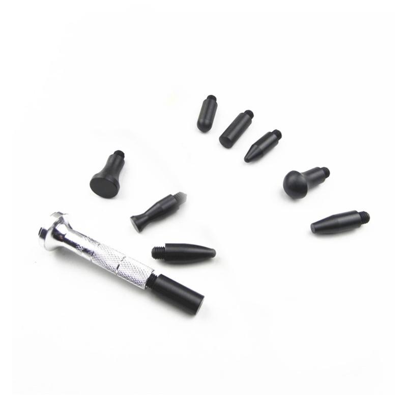 Car Sheet Metal Dent Repair Leveling Pen Professional Car Dent Tap Down Pen Automotive Repair Tool Pit Knocking Pen