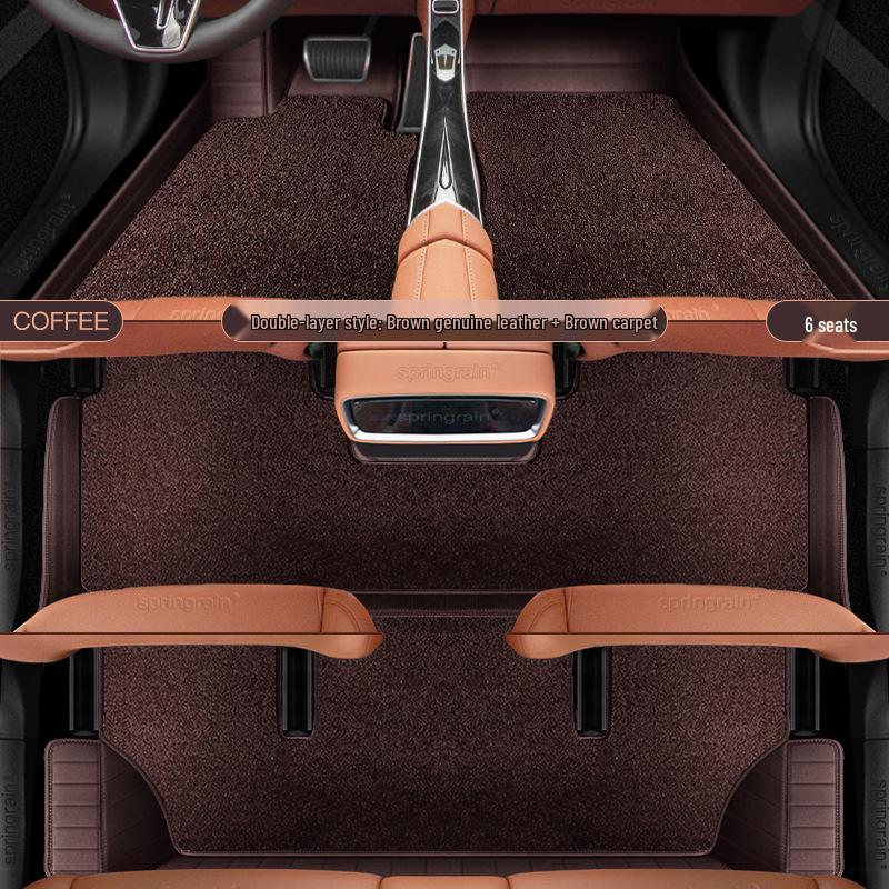 AITO M5 Ultra M7 Pro M8 Max M9 Electric Leather Car Floor Mats