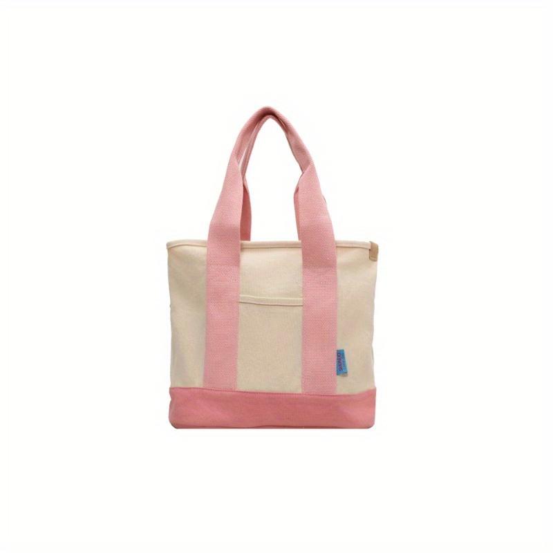 Simple Colorblock Crossbody Bag  Large Capacity Shoulder Bag Women's Casual Handbag & Tote Purse