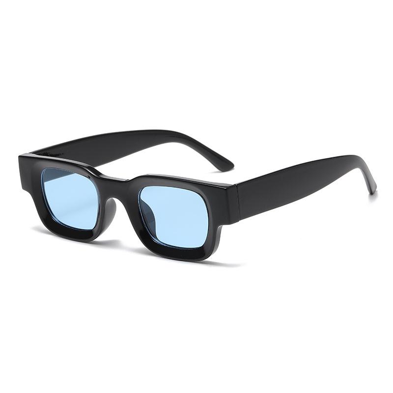 Duurzaam Hoge Kwaliteit Retro Ontwerper Stijl Trendy High End Edgy Punk Vierkant Vormig Vrouwelijk Voor Zowel Man Zonnebrillen As The Picture