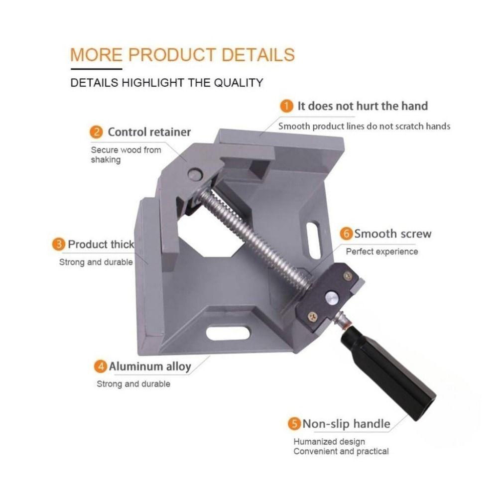 90 Degree Picture Frame Corner Clamp Single Handle Welding Clamping Tool  Carpentry