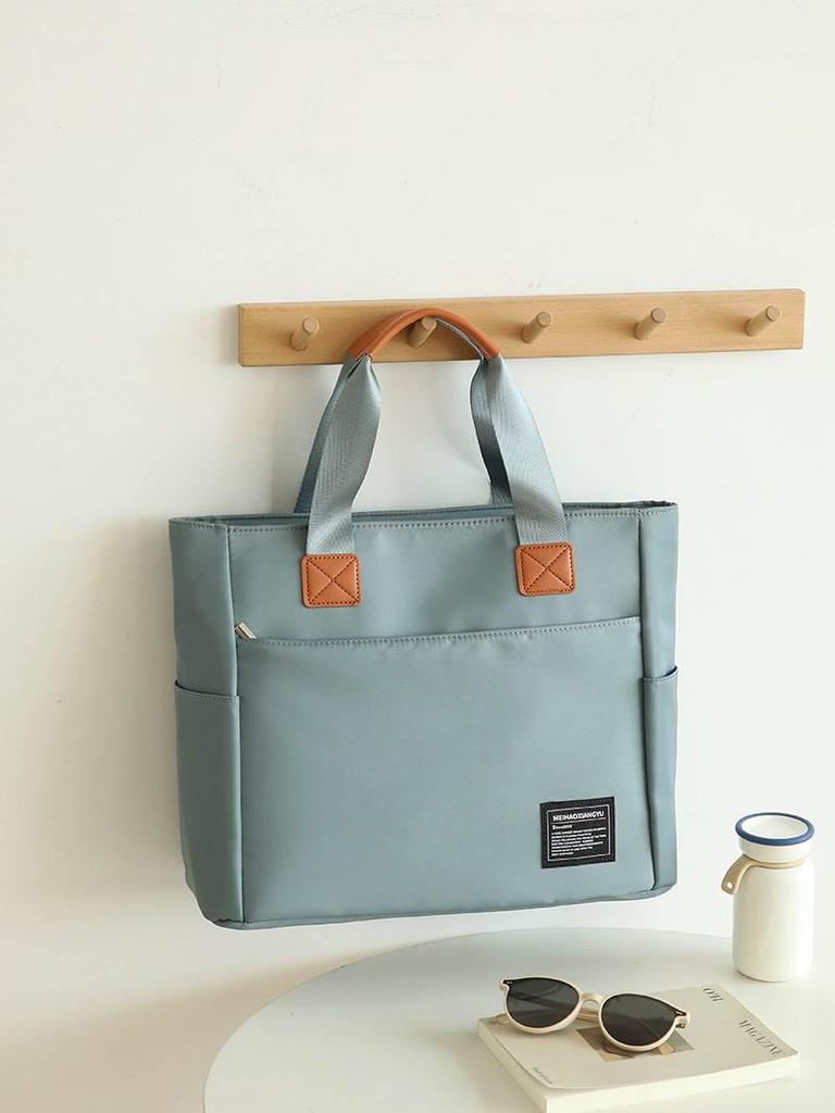 Women's Business Oxford Cloth Laptop Tote Handbag