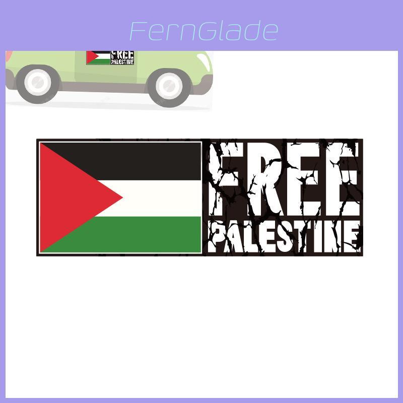 Free Palestine Car Sticker Wholesale Decorative Decal For Auto Body Customizable Design