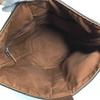 HERMES Saksaw MM Saksaw MM Bag Hand Bag Canvas Brown