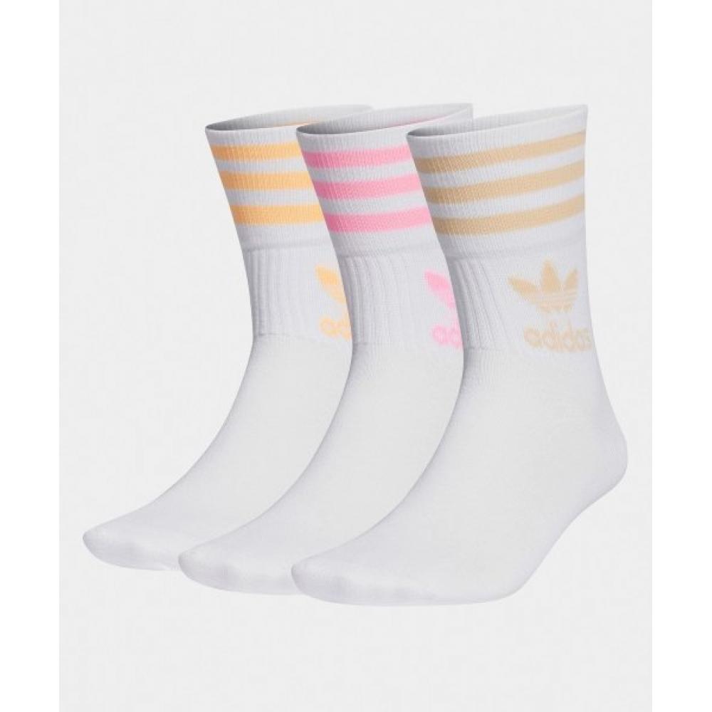 

Adidas Носки средней длины 3 шт., белые Ib9389 M