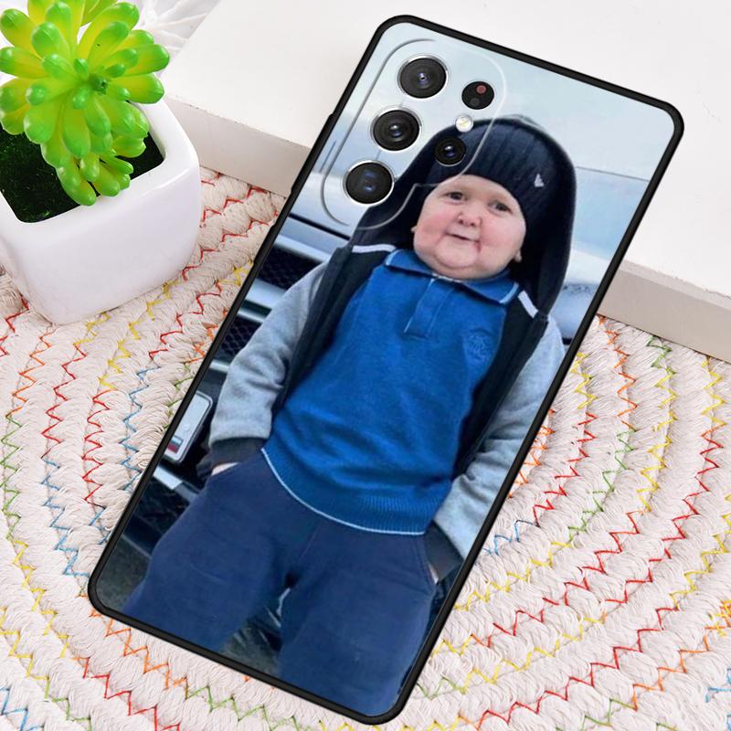 Hasbulla Fighting Meme Mini Khabib Blogger 17 Phone Case For Samsung Galaxy note 10 pro S26 S25 S24 S23 S22 S21 Plus Ultra Cover
