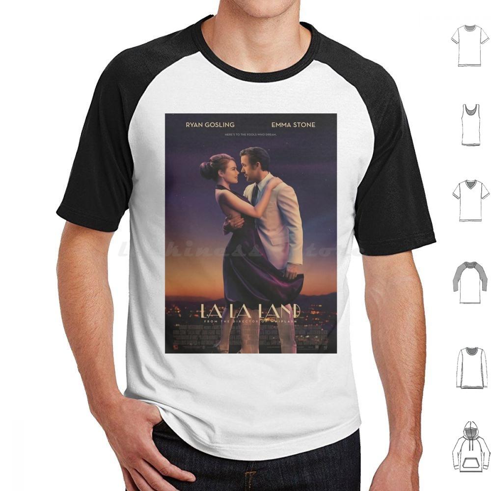 La La Land Movie T Shirt 6xl Cotton Cool Tee Movie Drama Love Romance La La Land Stone Ryan Gosling Film Musical La Movies