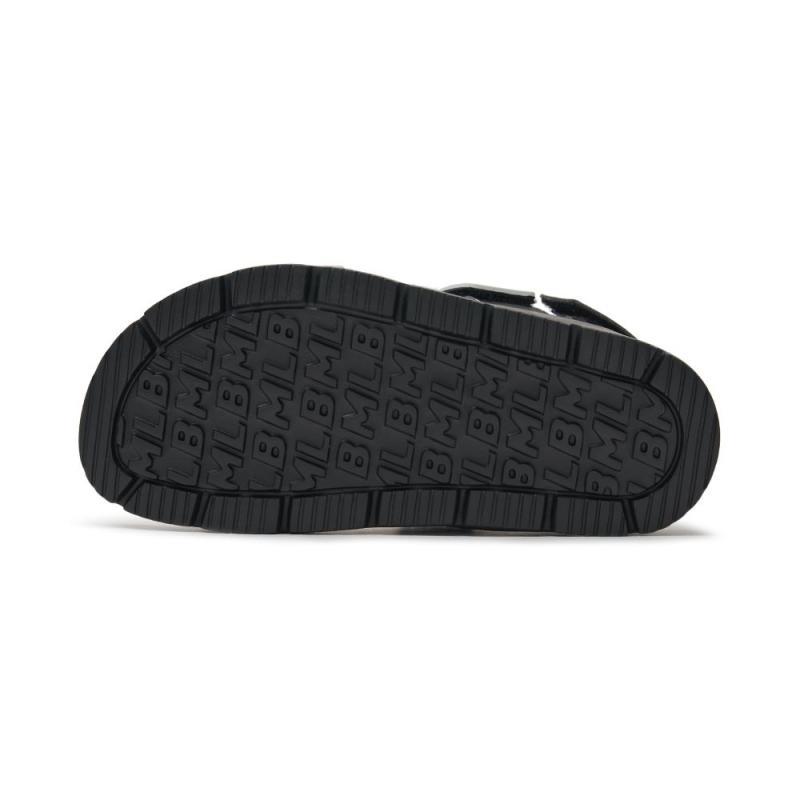 MLB Sandal Beach Sandals Unisex Black Sneakers 3ASDTPD43-50BKS