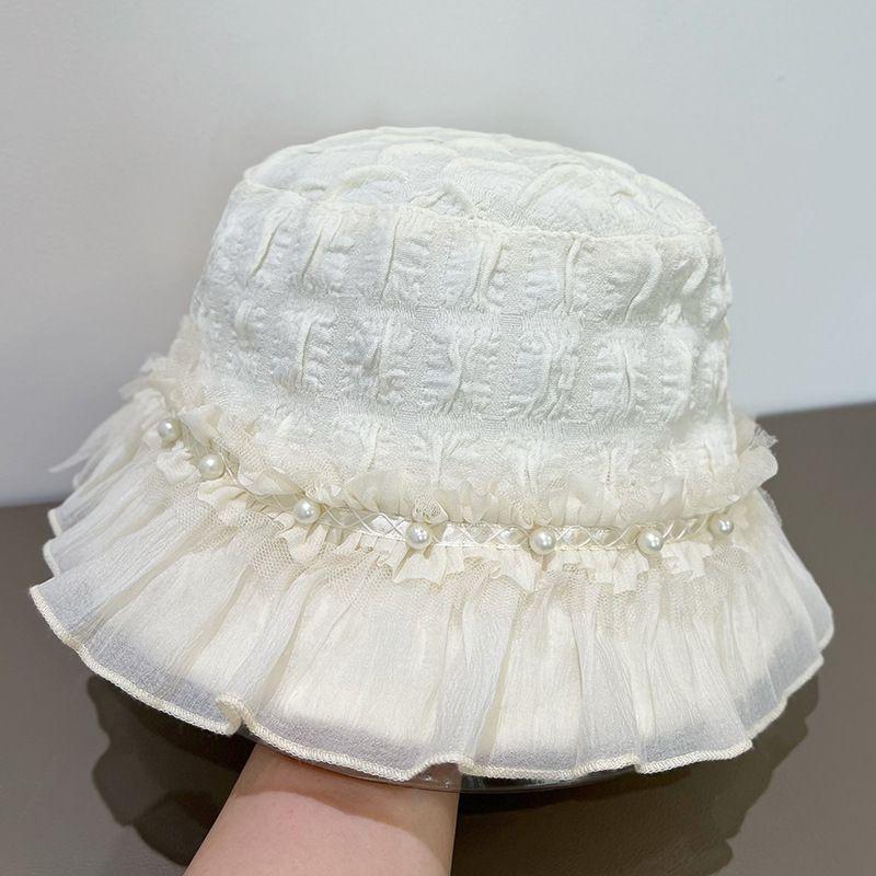 Cappello da Pescatore a Maglia Estiva con Spacco Cappello a Secchiello Semplice Nero Cappello Parasole da Donna