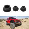 Car Rear Door Spare Tire Rubber Hole Plug For Jeep JK JL Gladiator JT 2007-2023 Tailgate Rubber Plugs Removable Snug Hole Plug
