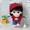 Dress Up 20cm Cotton Doll Clothes Hoodie 20cm Doll Flower Dress  Cotton Doll Accessories