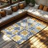 Decorative Area Rug Non Slip Doormat Washable Floor Mat Home Decor Indoor Outdoor Rugs Modern Bohemian Carpet Living Room Entryw