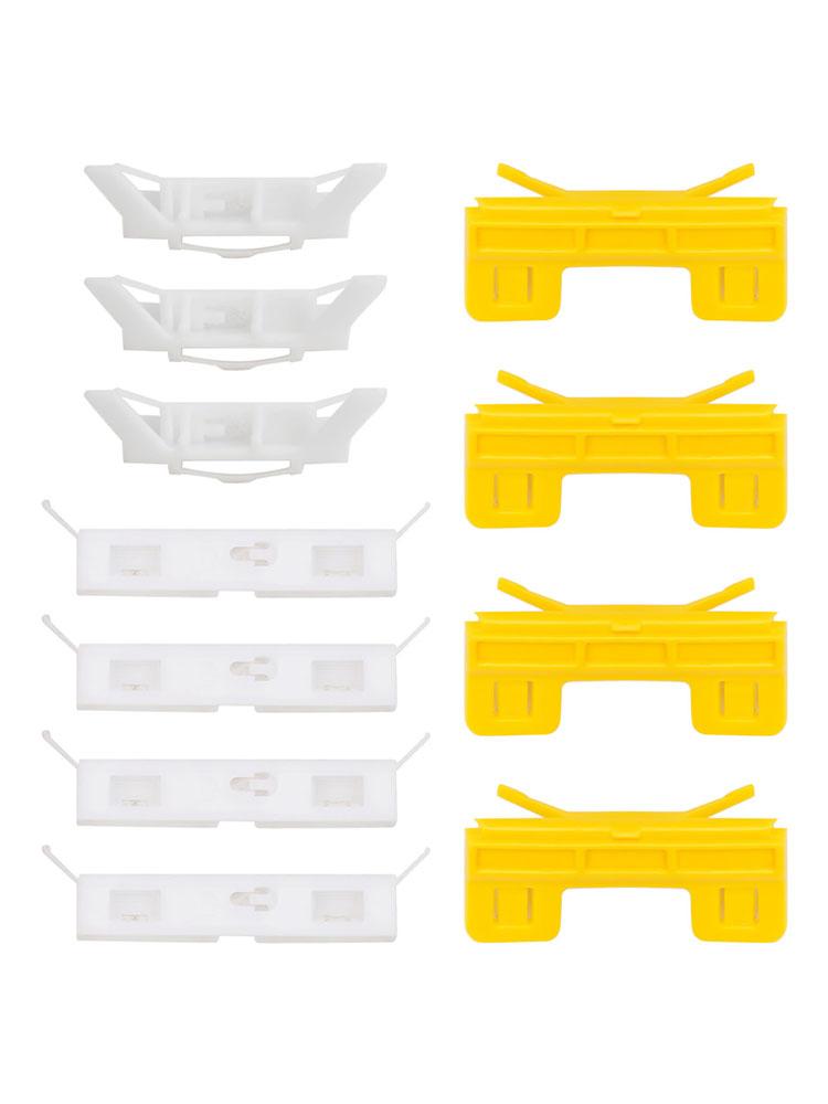 Sada pro opravu držáků Lisovací klipy Čelní sklo Střecha 6,2 cm X 2,7 cm Upevňovací prvky Plastová sada pro opravu držáků Pro Acura-TL