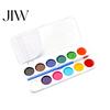 Washable Paint for Toddlers Watercolor Set, Portable Solid Palette, Bright Art Classroom Supplies Colors Pigment Kit, Kids And Beginners