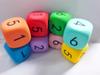 8cm EVA Rounded Corner Foam Dice - Six-Sided, 3.8cm Square