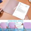 5/10Pcs Plastic Folder with Mid-Side Swing Clip Report Folder Front Presentation Folders for A4 Paper Business Documents Resume