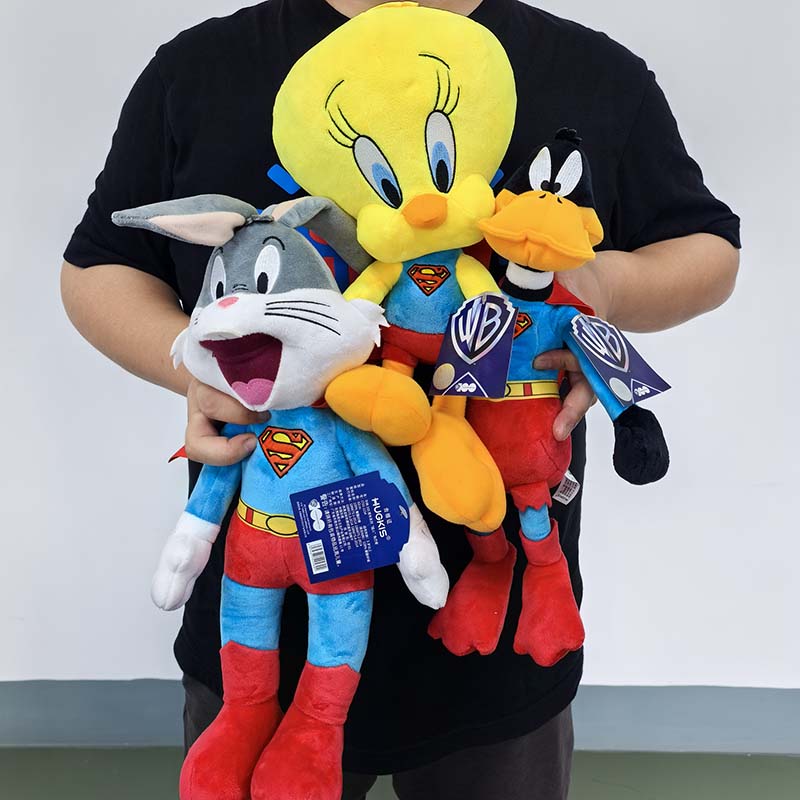 Celebrate Warner Bros. 100Th Anniversary With Our Special Edition Looney Tunes Plush Toys Co-Named Superman Model