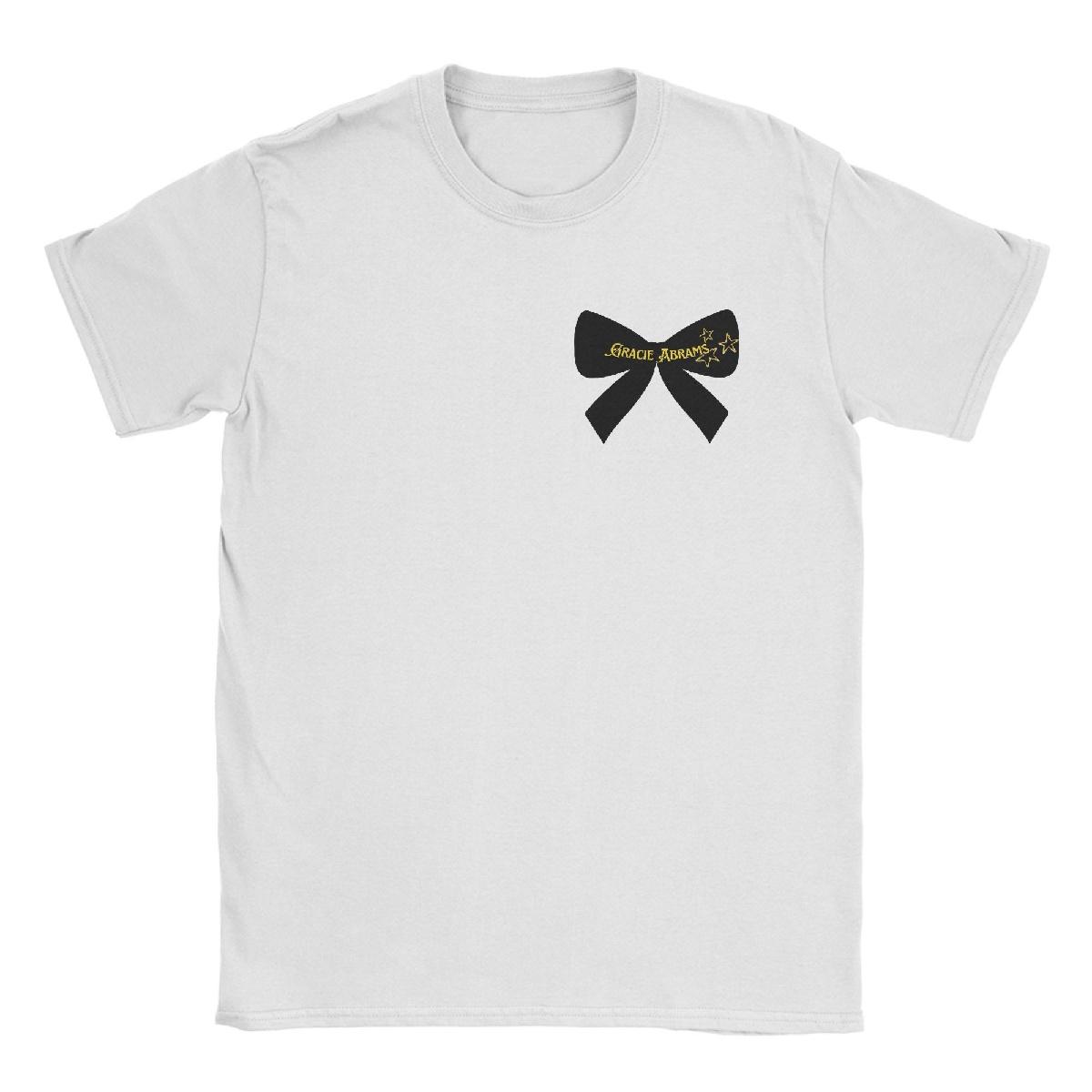 

Gracie Abrams The Secret Of Us Men s T Shirts GA Singer Vintage Tee Shirt Round Neck T-Shirt Cotton 4XL 5XL merchandise XXXXXL чорний